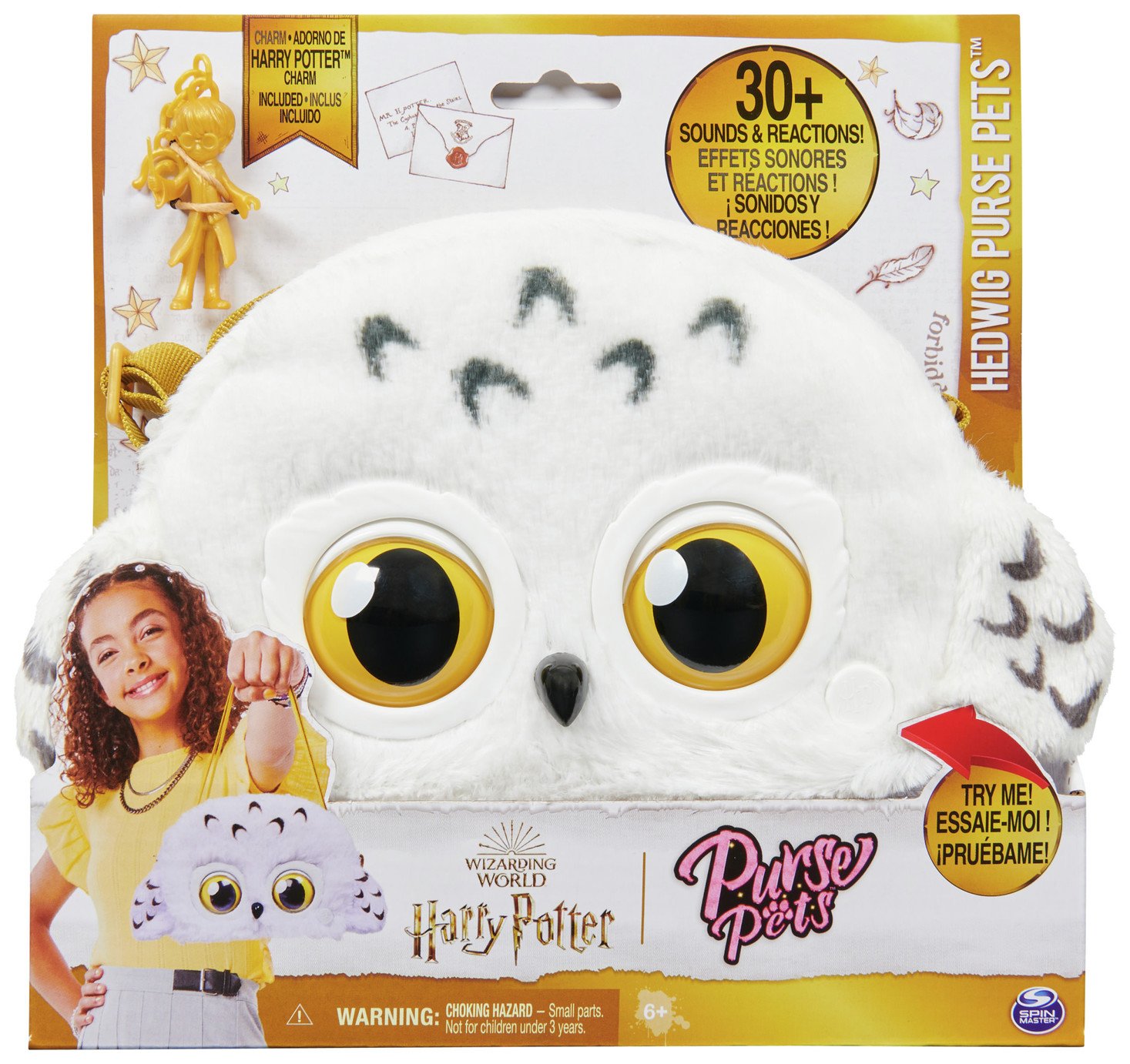 Purse Pets Harry Potter Hedwig Interactive Bag