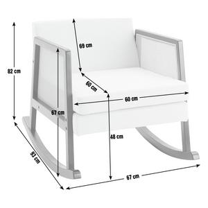 Buy Habitat Rattan Rocking Chair Cream Armchairs and chairs Argos