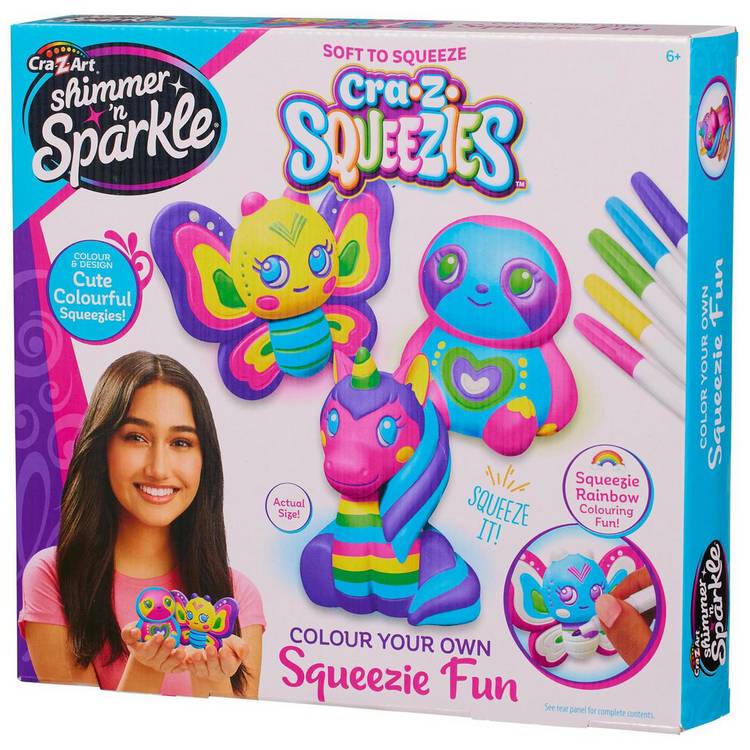 Shimmer N Sparkle Cra Z Squeezies SuperTip Markers 0