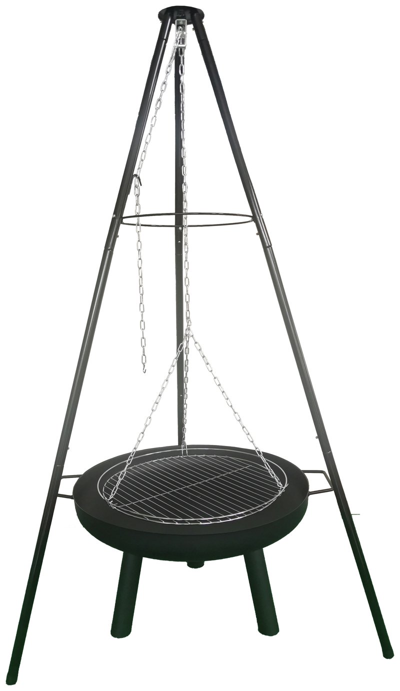 Save 25%: Argos Home Steel Firepit With Tripod
