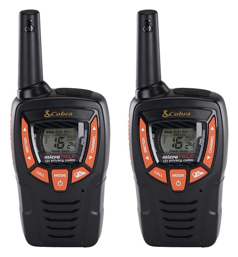 Cobra AM655 Two Way Walkie Talkie - Twin Pack 8km Range