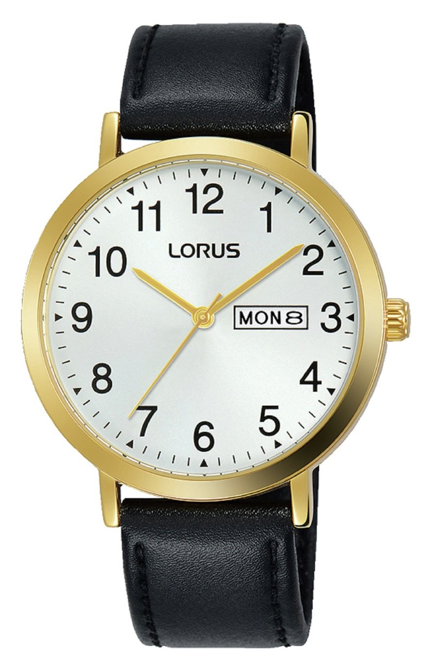 Lorus Men's Black Leather Strap Watch Review