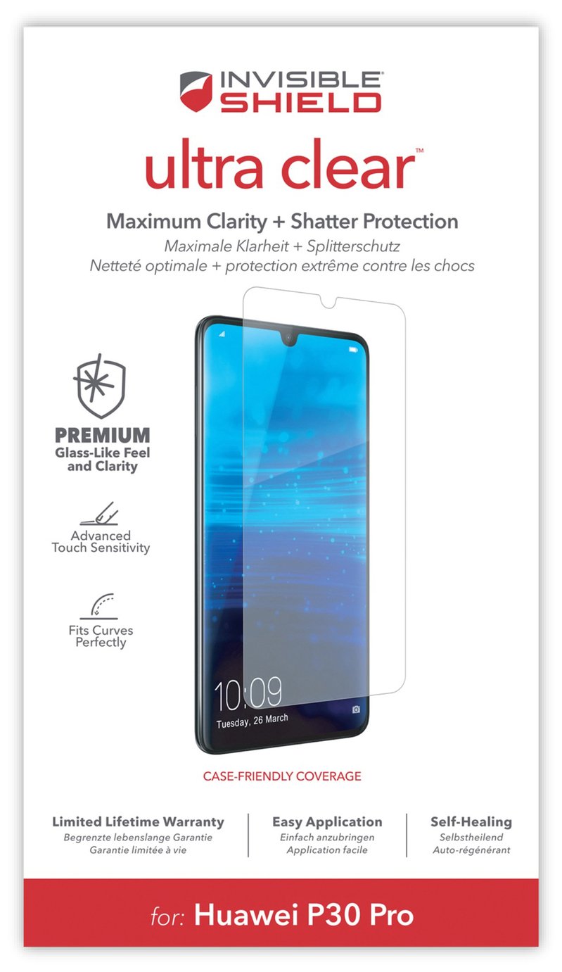 Zagg InvisibleShield Ultra Huawei P30 Pro Screen Protector