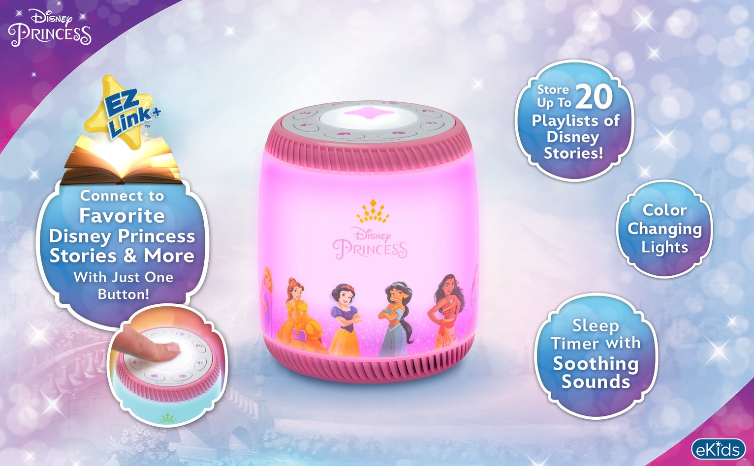 Ekids Disney Princess Story Teller