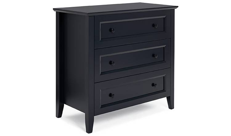 Buy Habitat Kingham 3 Drawer Chest - Blue | Chest of drawers | Argos