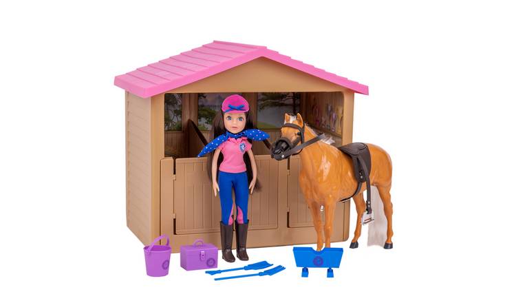 Pony and stable store toy