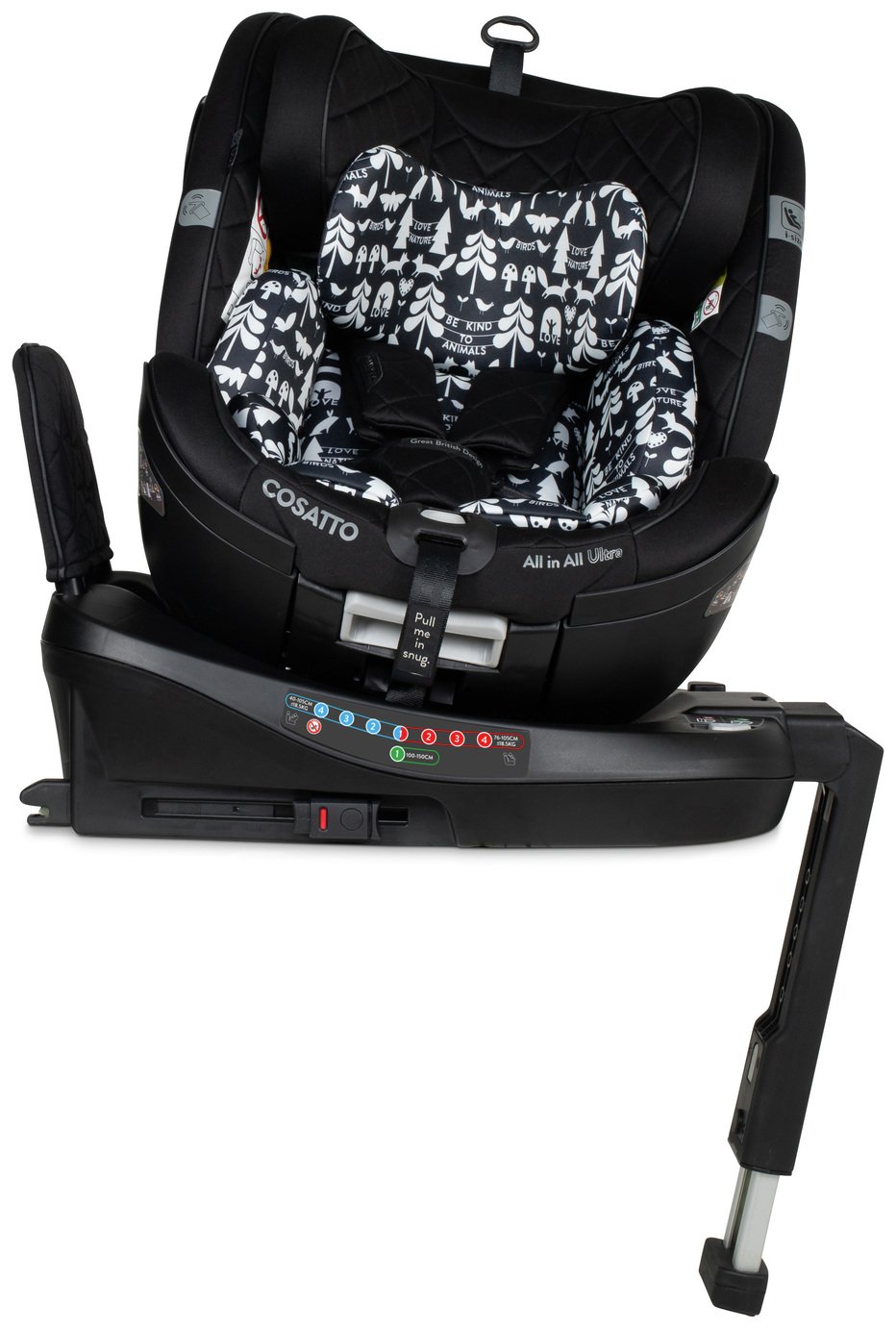 Cosatto All In All Ultra i-Size Silhouette Car Seat