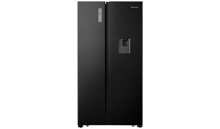 Fridgemaster MS91520DEB American Fridge Freezer - Black