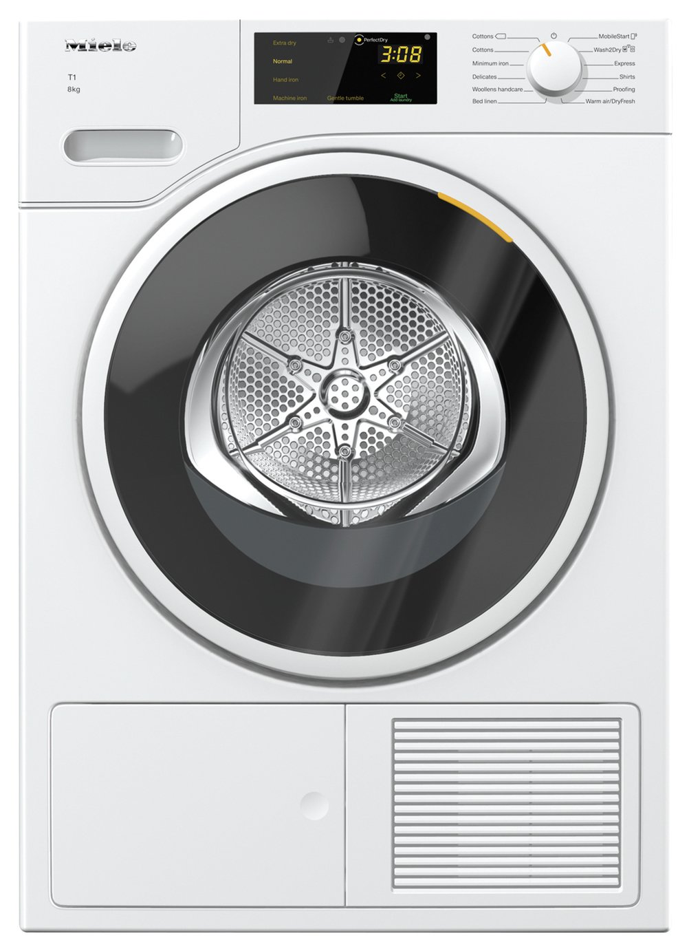 Miele TWD260WP 8KG Heat Pump Tumble Dryer - White