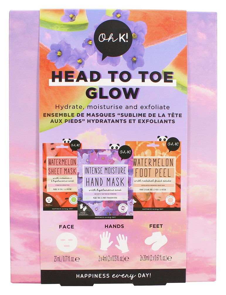 Oh K Head to Toe Glow Set-Pack of 3