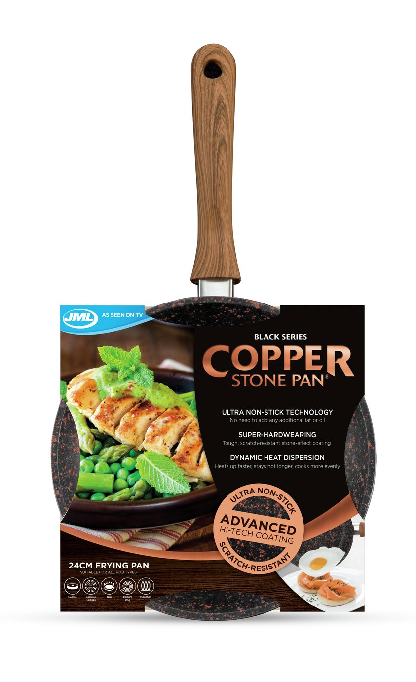 JML 24cm Non Stick Copper Stone Frying Pan Review