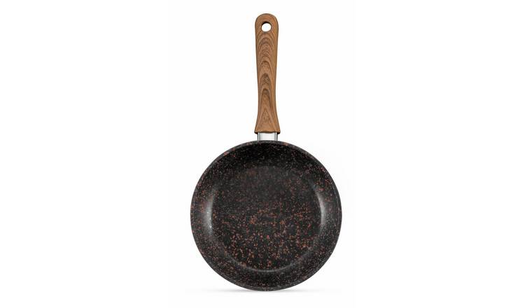 JML 24cm Non Stick Copper Stone Frying Pan - Black