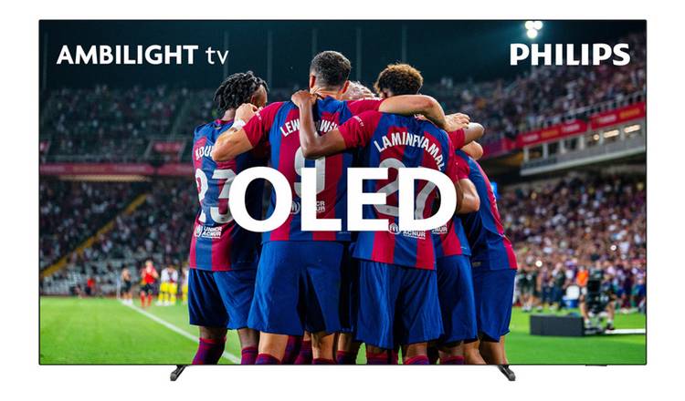 Buy Philips Ambilight 48In OLED708 Smart 4K HDR LED Freeview TV Televisions Argos