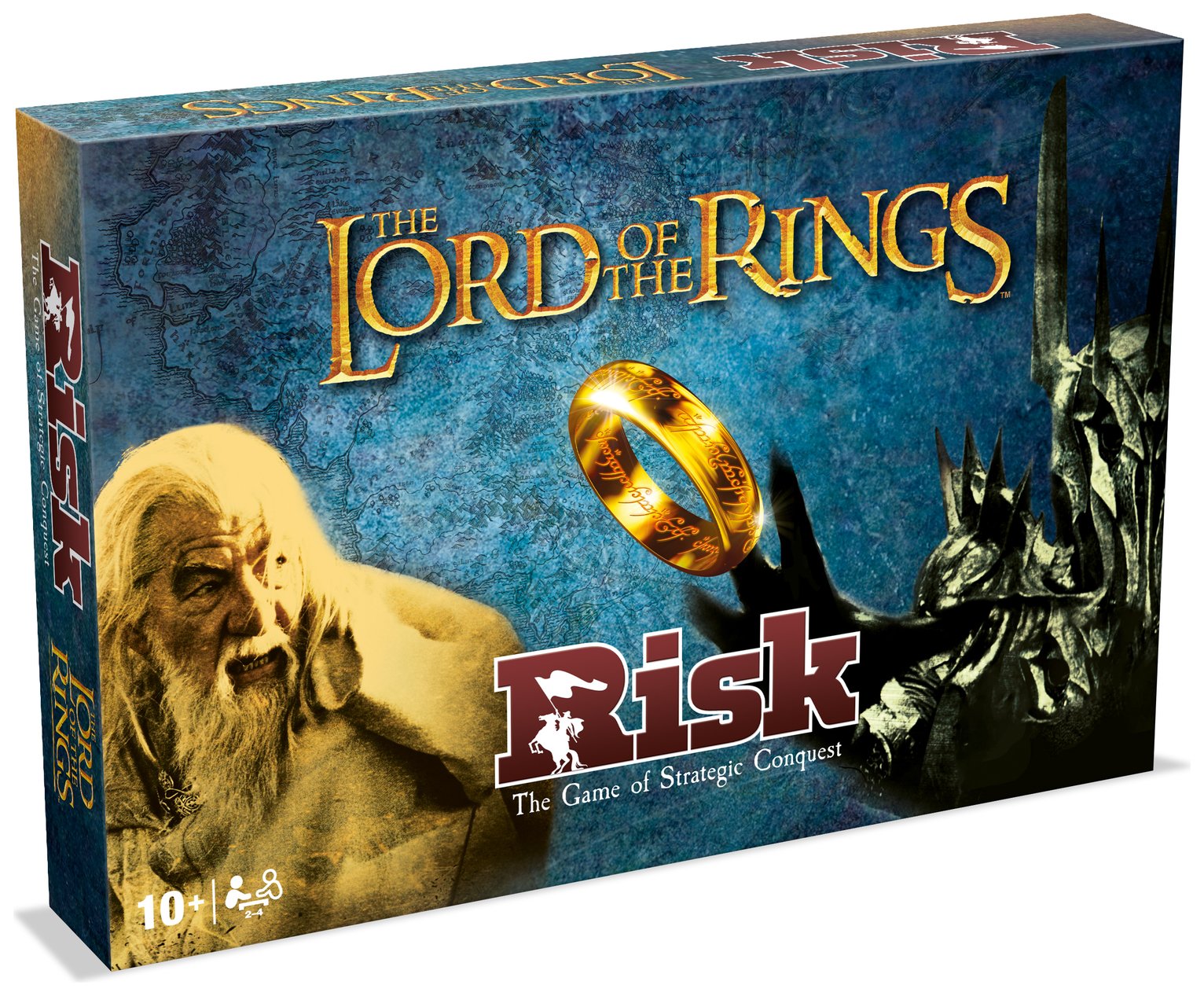 Lord of the Rings Risk Strategy Board Game