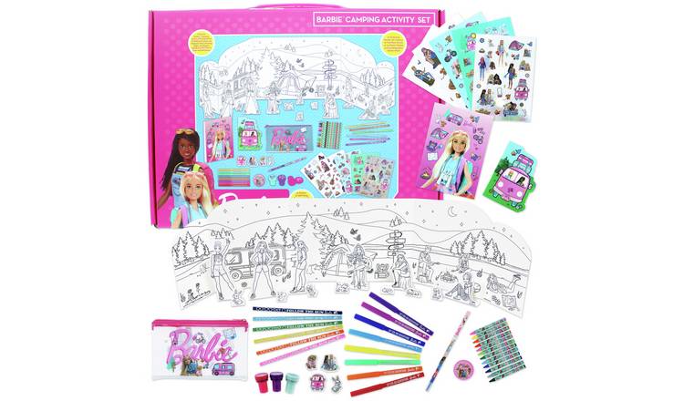 Barbie Activity Colouring Set