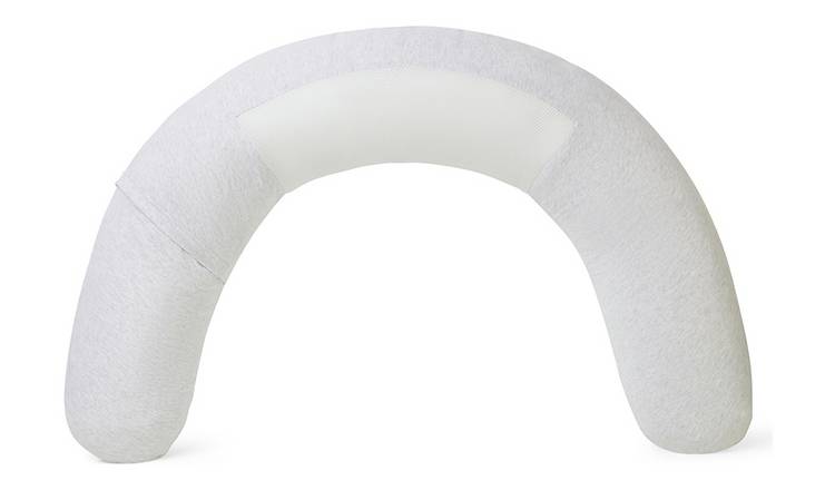 Buy Purflo Breathe Pregnancy Firm Pillow Grey Pregnancy pillows and supports Argos