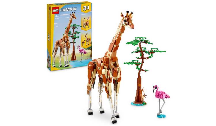 LEGO Creator 3in1 Wild Safari Animals Nature Toys Set 31150