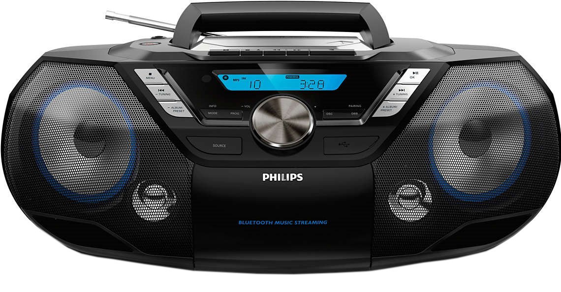 Philips AZB798 Boombox Bluetooth CD Cassette Player Review