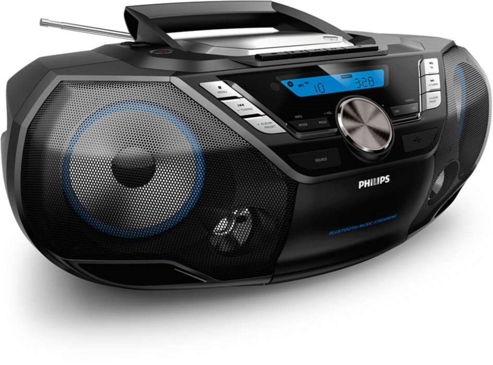 Philips AZB798 Boombox Bluetooth CD Cassette Player Review