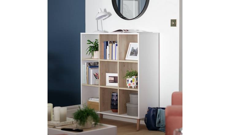 Argos white units for deals living room