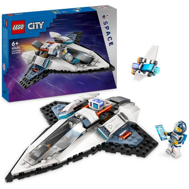 LEGO City Interstellar Spaceship Outer Space Toy Set 60430 0