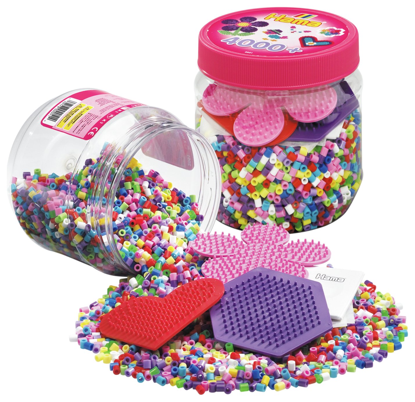 Hama 4K Beads & 3 Pegboard Craft Set