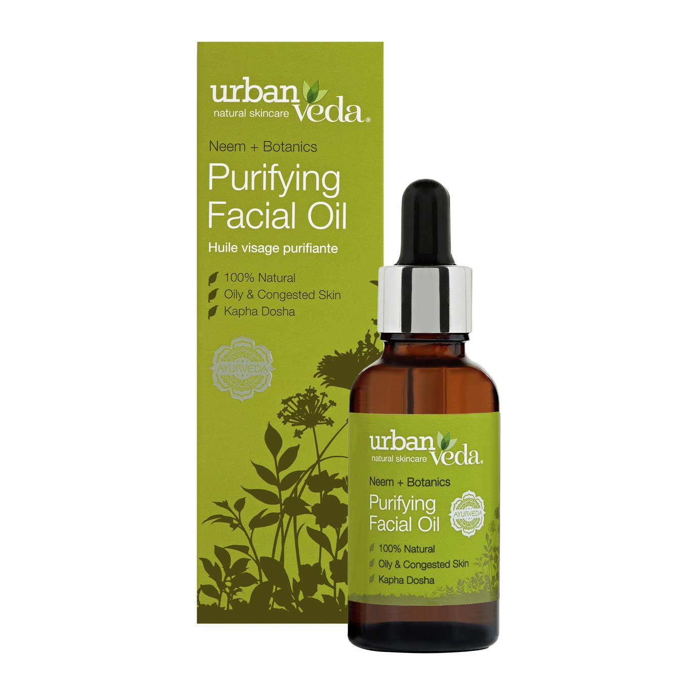 Urban Veda Purifying Facial Oil - 30ml