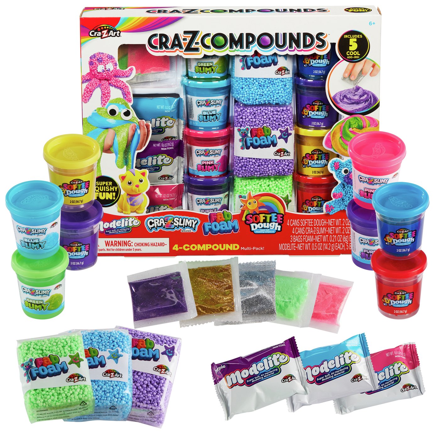 Smily Slayers ナヲトスズキ ガバ セット Buy Cra-Z-Compounds Set | Clay, dough and sand art | Argos