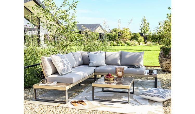 Argos outdoor on sale corner sofa