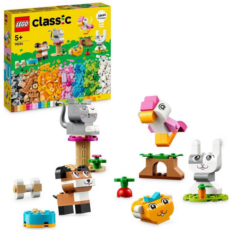 LEGO Classic Creative Pets Animal Toys with Bricks 11034 0