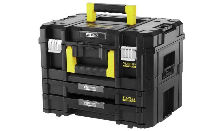 Buy Stanley Fatmax Pro-Stack 33 inch 3 Module Mobile Storage, Tool boxes  and tool chests