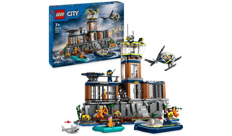 Lego city police station hot sale argos