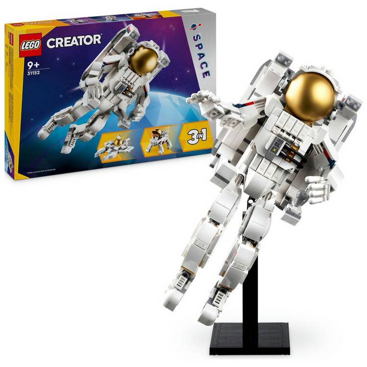 LEGO Creator 3in1 Space Astronaut Figure Toy with Dog 31152 0