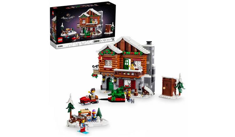 LEGO Icons Alpine Lodge Model House Set for Adults 10325