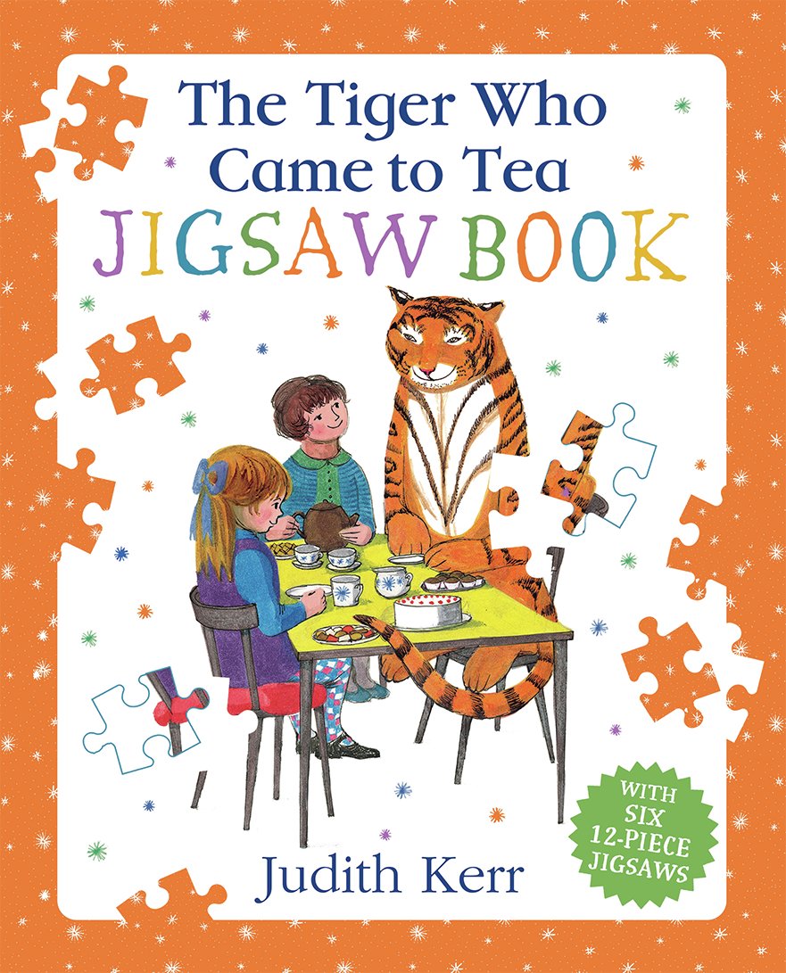 Judith Kerr's The Tiger Who Came to Tea Jigsaw Book