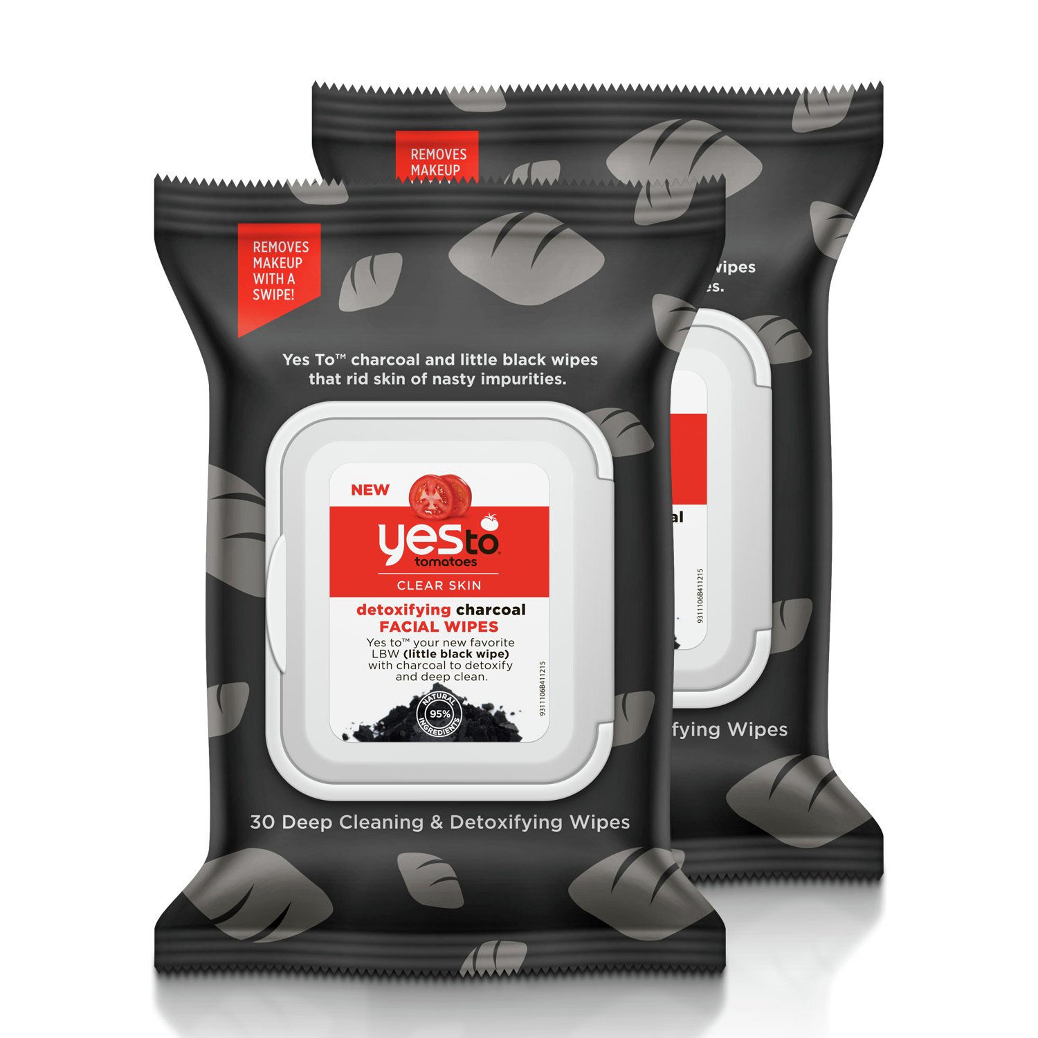 Yes To Tomatoes Detox Charcoal Wipes