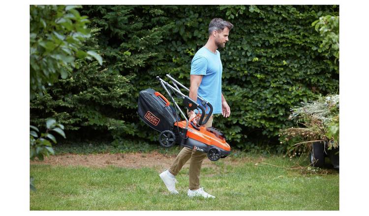 Buy Black Decker 33cm Cordless Rotary Lawnmower 36V