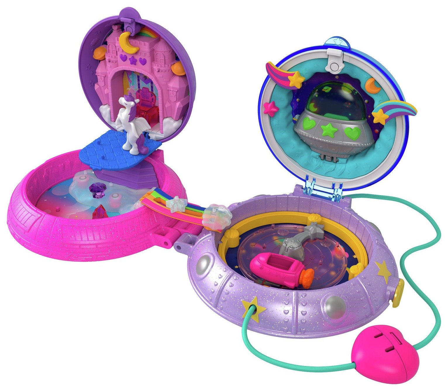Polly Pocket Double Play Space Micro Compact Playset review