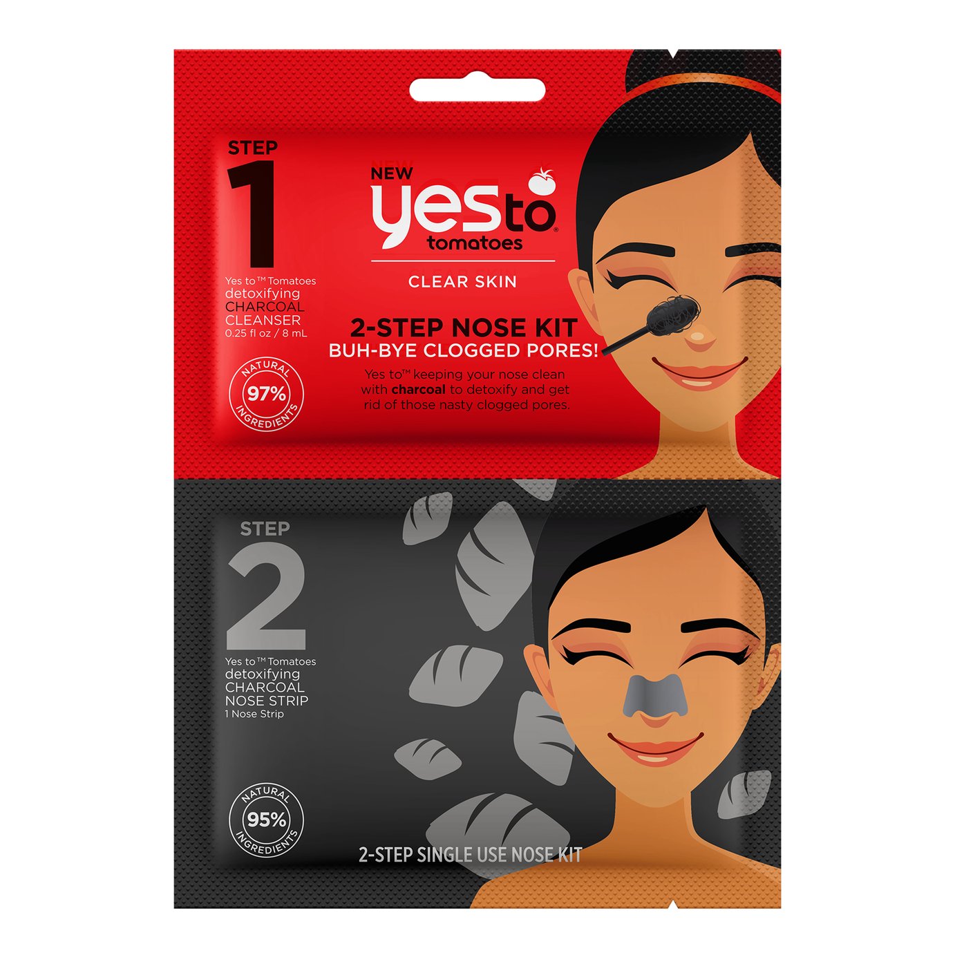 Yes To Tomatoes 2 Step Nose Kit