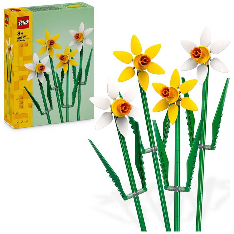 LEGO Creator Daffodils Artificial Faux Flowers Set 40747 0