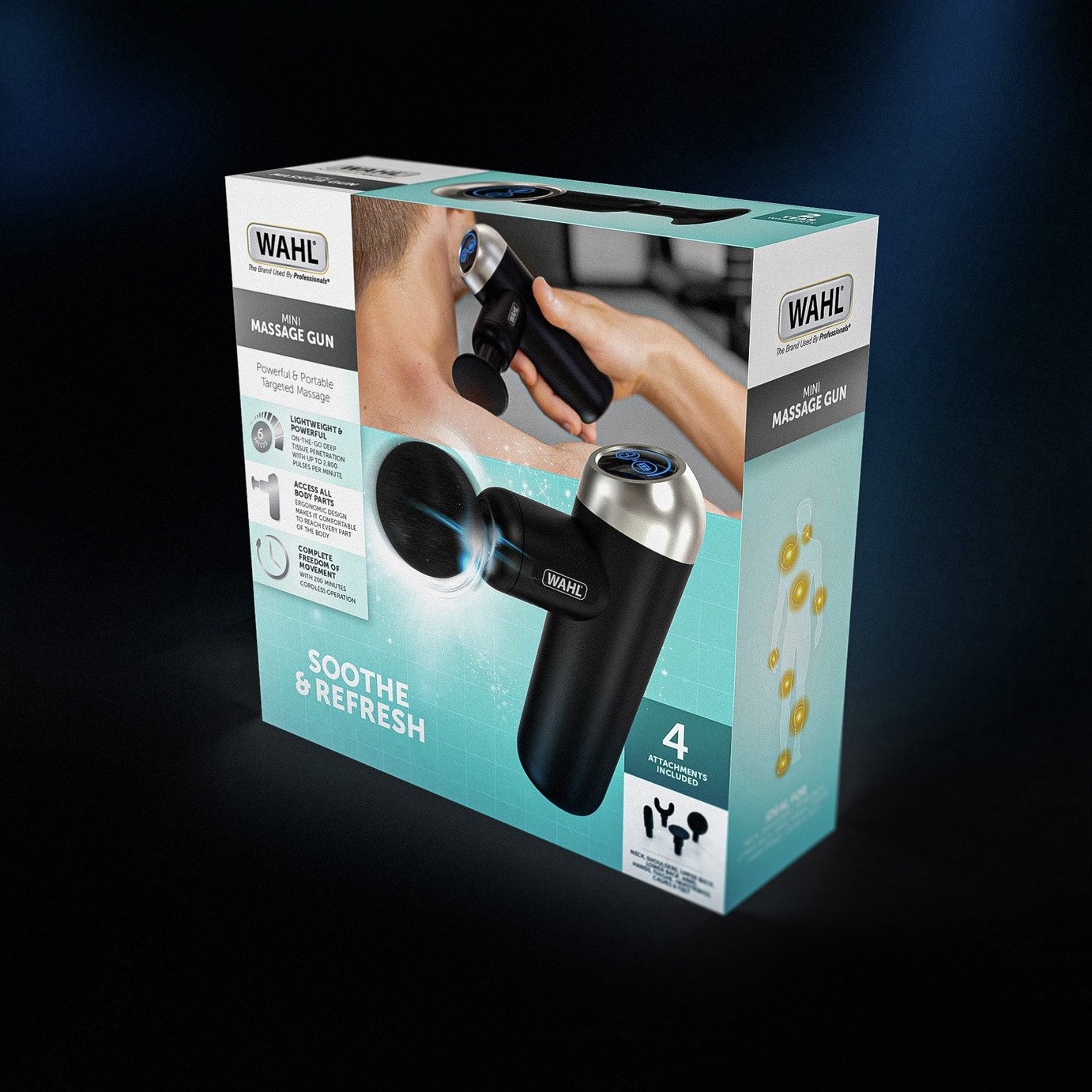 Buy Wahl Mini Cordless Massage Gun | Handheld massagers | Argos