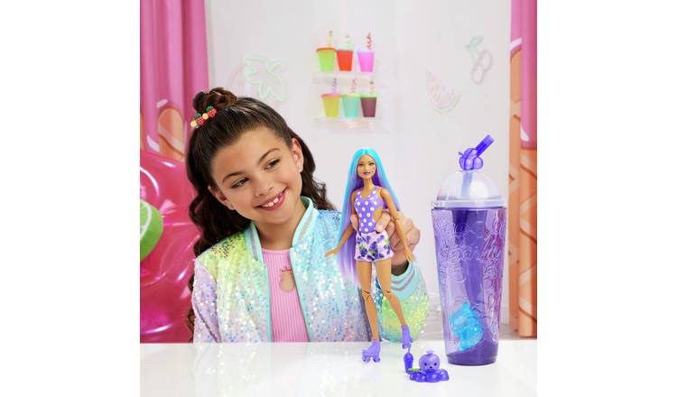 Buy Barbie Pop Reveal Fruit - Grape Fizz Scented Doll & Surprise