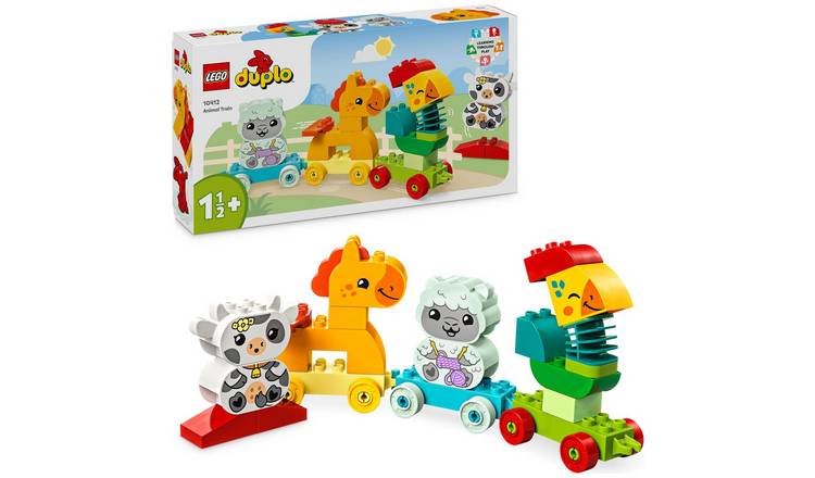 Buy LEGO DUPLO My First Animal Train Toddler Learning Toys 10412