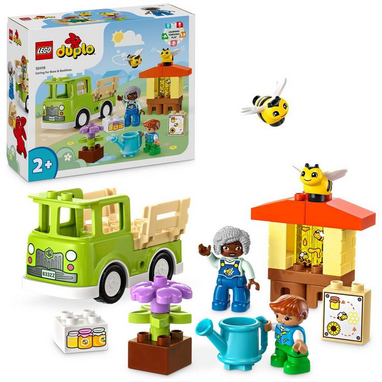 LEGO DUPLO Town Caring for Bees & Beehives Nature Toys 10419 0