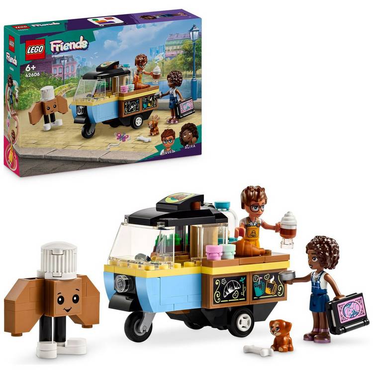 LEGO Friends Mobile Bakery Food Cart Toy Vehicle Set 42606 0