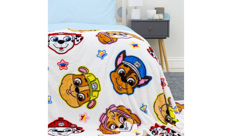 Buy Paw Patrol Kids Fleece Throw - Multicoloured - 150X100cm | Blankets and  throws | Argos