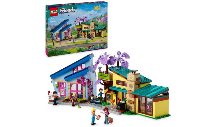 Buy LEGO Friends Olly and Paisley s Family Houses Toy Set 42620