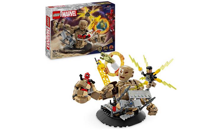 Buy LEGO Marvel Spider Man vs Sandman Final Battle Set 76280