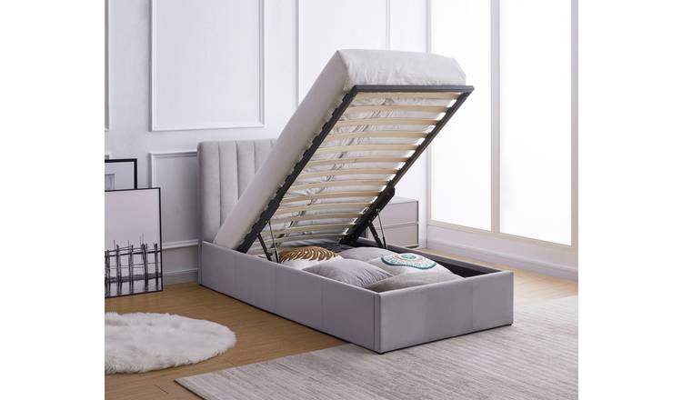 Pandora single store ottoman bed