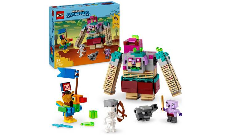 Buy LEGO Minecraft Legends The Devourer Showdown Figure 21257